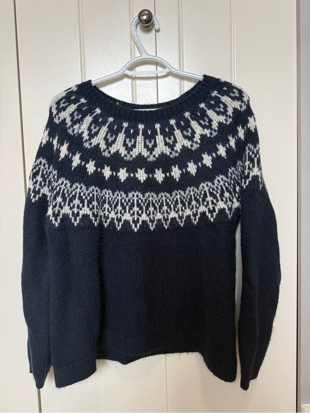 Old Navy Cozy Fair Isle Crew-Neck Sweater